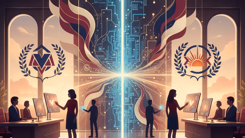 Digital representation of a regulatory barrier in the AI sector