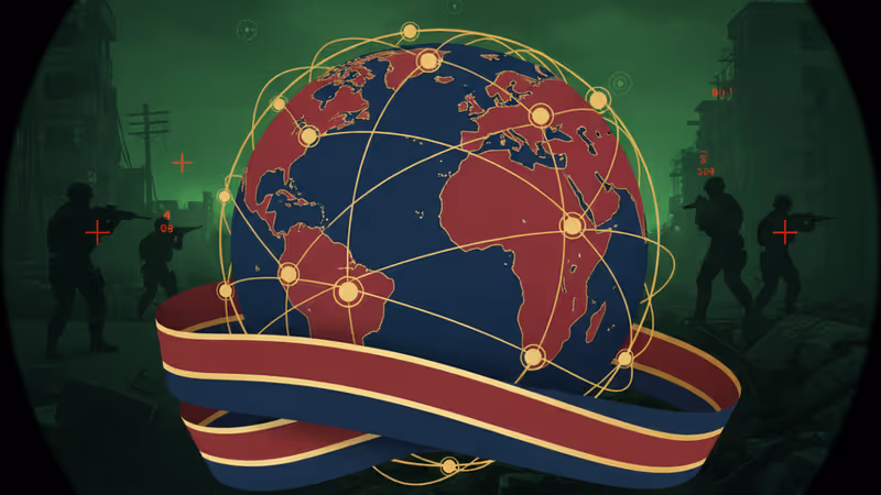 야간 참수 작전 훈련을 수행하는 특수부대원들의 모습