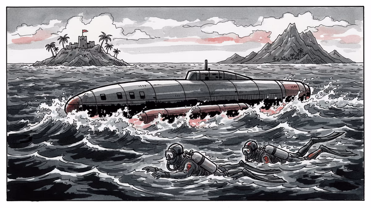 China Unveils Underwater Infiltration Vehicle for Taiwan Strait Operations