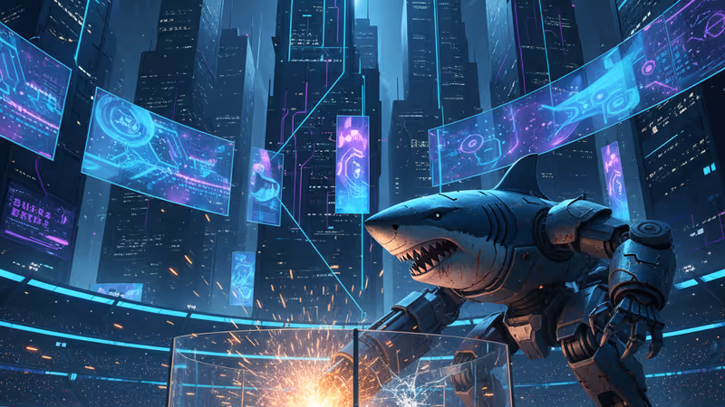 중국 학생팀의 '상어' 로봇, 아부다비 로봇 대전 제패… 불꽃 튀는 피지털 스포츠의 서막