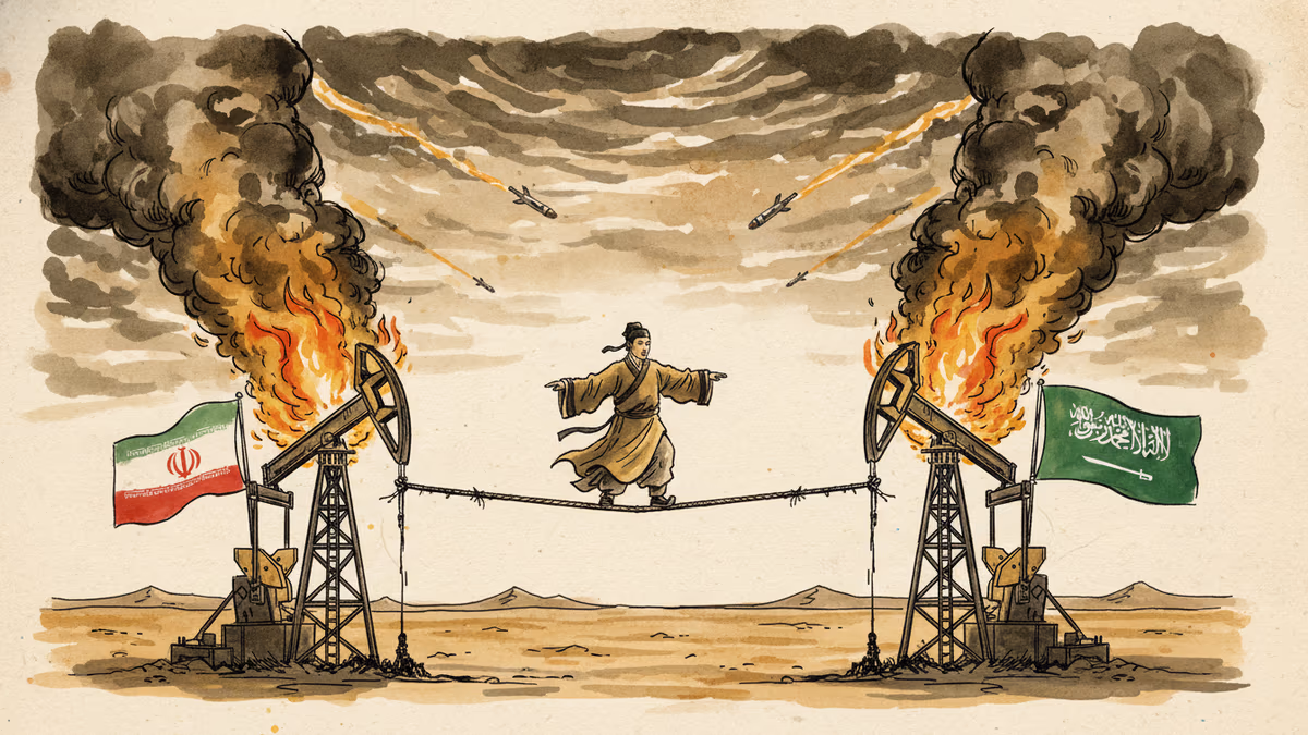 China's Middle East Tightrope: Caught Between Iran and Gulf Allies