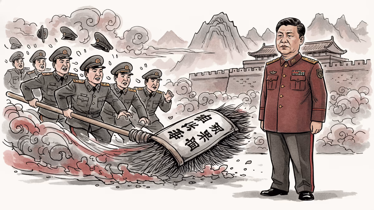 China's Military Purge Reaches Theater Command Level