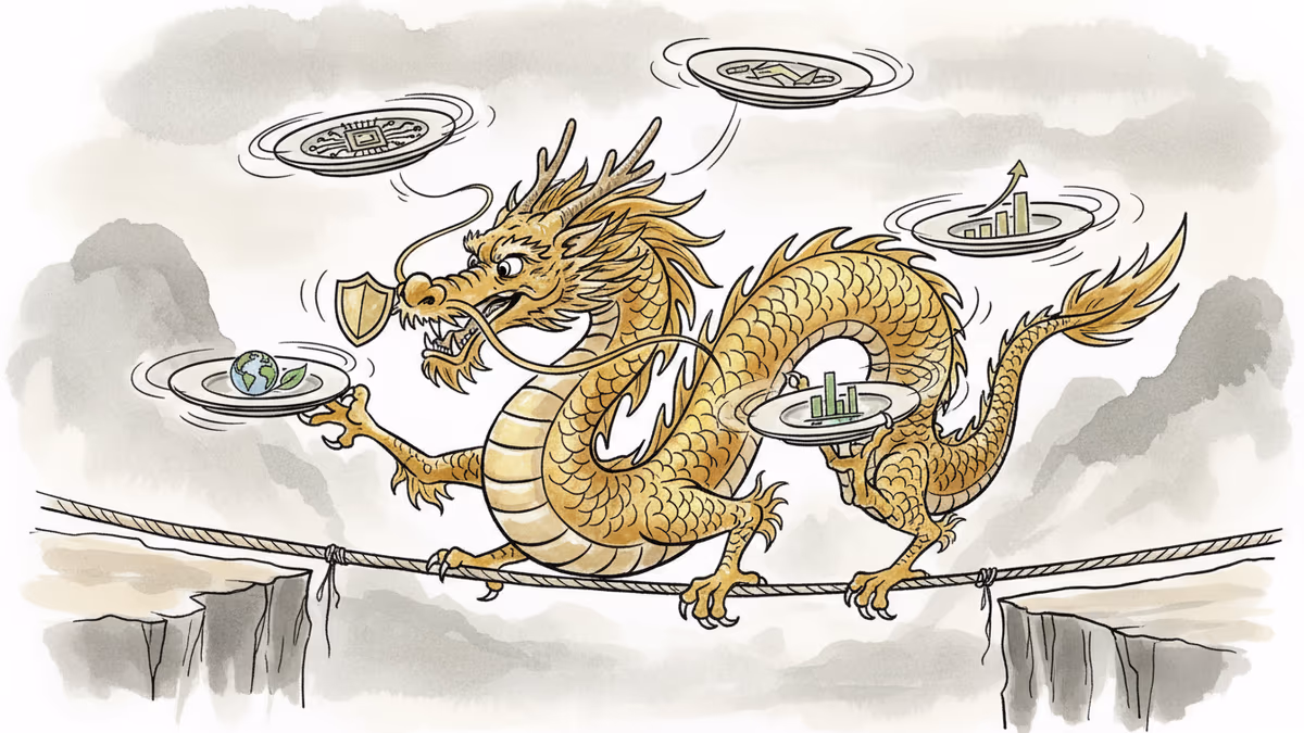 中国の2035年GDP倍増計画、日本企業は「協力」か「競争」か