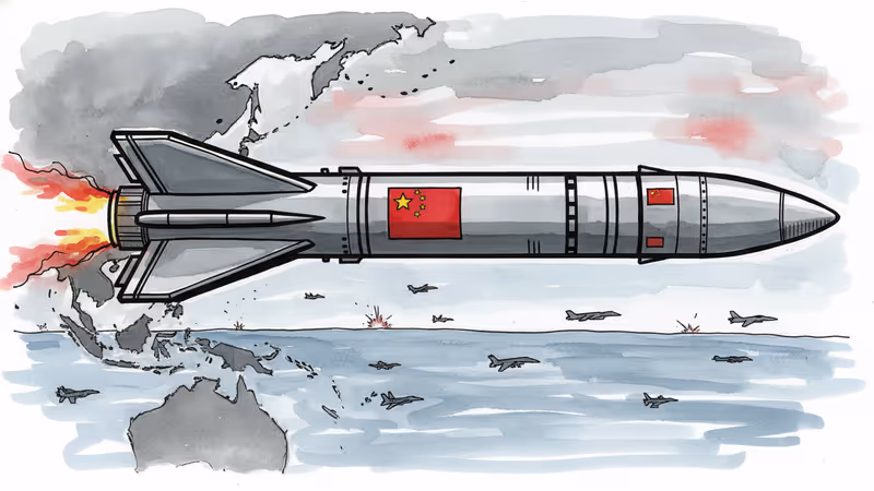 중국 PL-17 미사일 첫 공개, 서태평양 공중전 판도 바뀔까