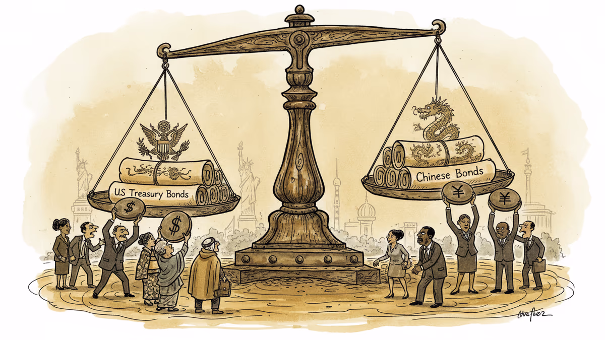 中国国債がドル建てで米国債と同金利を実現、新たな地政学的ヘッジ手段として注目