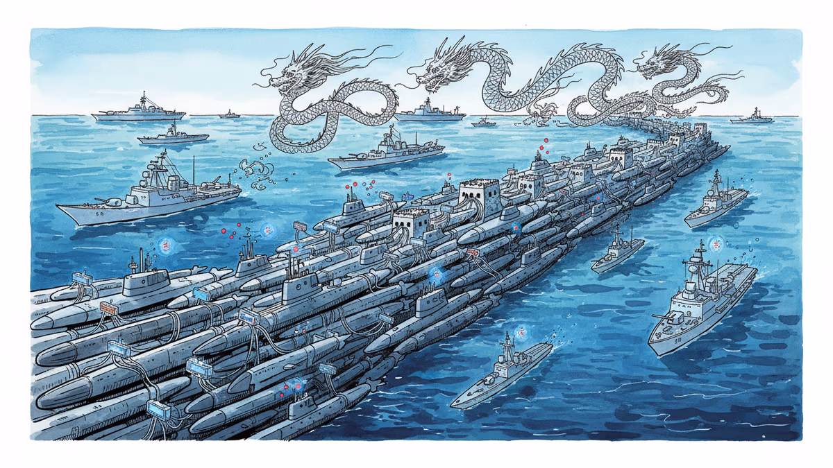 China's underwater Great Wall challenges US submarine dominance