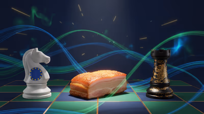 중국의 '돼지고기 보복' 시한 D-데이 초과, 유럽 양돈업계 살얼음판