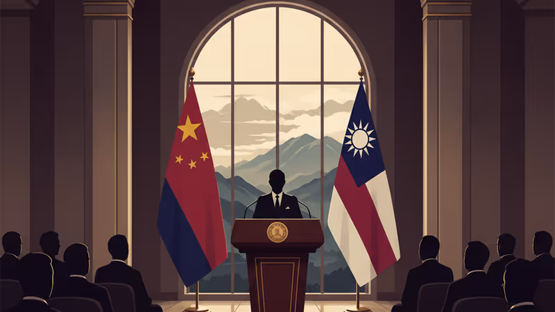 中國使館嚴厲譴責台灣代表：針對南韓「一個中國政策」詮釋引發外交風波 2026