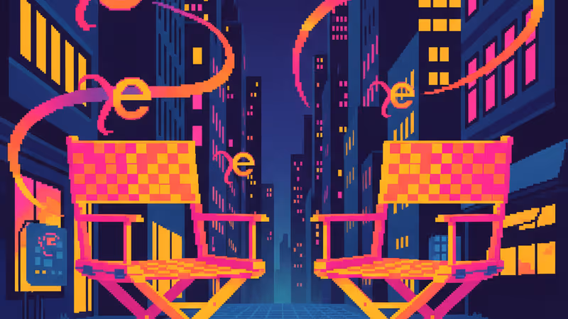 莎拉潔西卡派克與克里斯諾斯背對背的意象圖