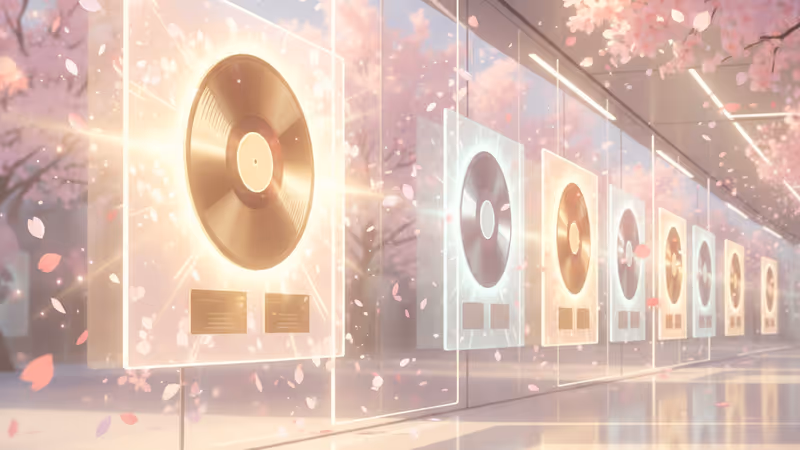 象徵 Stray Kids 與 NCT DREAM 銷量紀錄的百萬認證獎牌