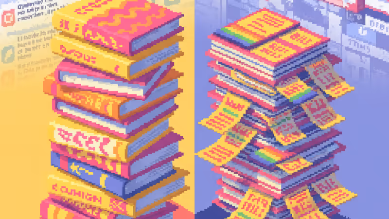 大学の教科書を持ち、家の前で複雑な表情を浮かべる若者の姿