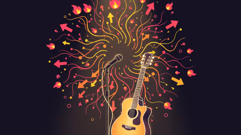 哥倫比亞山脈上空的落日，象徵巨星殞落