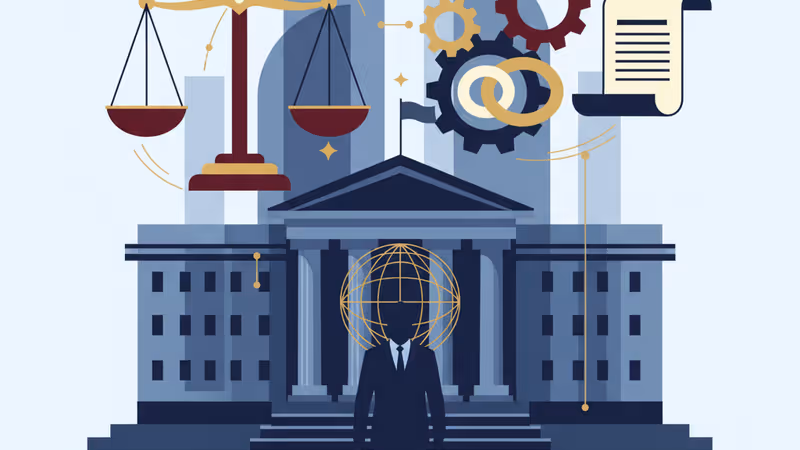 クーパンの暫定CEOハロルド・ロジャース氏が警察の捜査を受けている状況のイメージ図