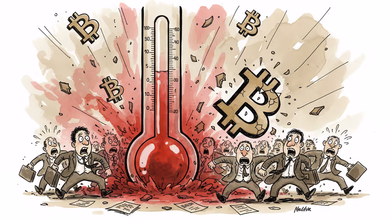 暗号資産の恐怖指数が「9」に急落、FTX破綻以来最悪の市場心理