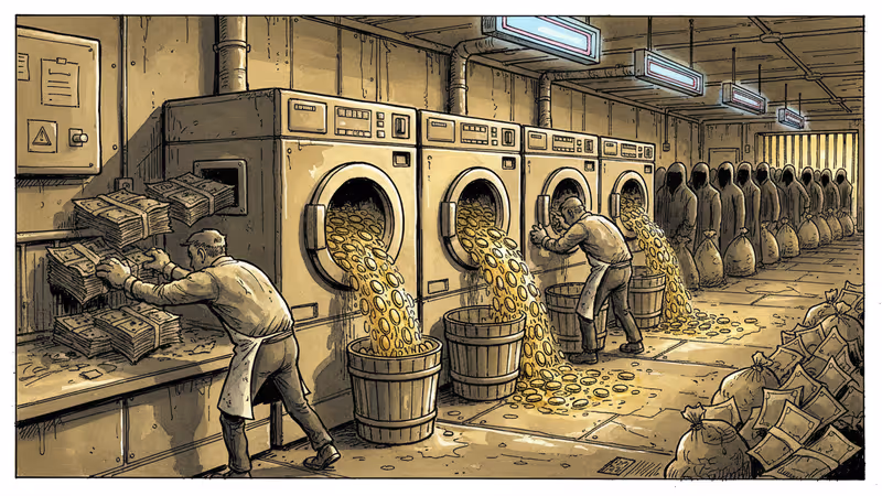 暗号通貨マネロンが820億ドルに急増、中国語ネットワークが世界の20%を支配