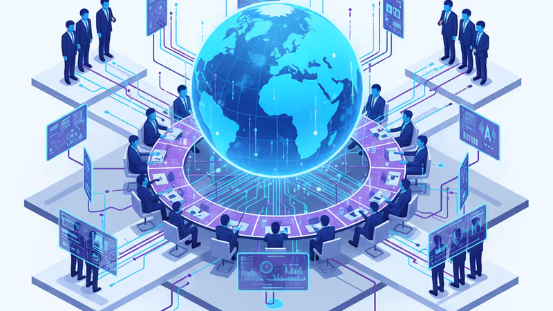 Holographic earth and AI data at Davos 2026