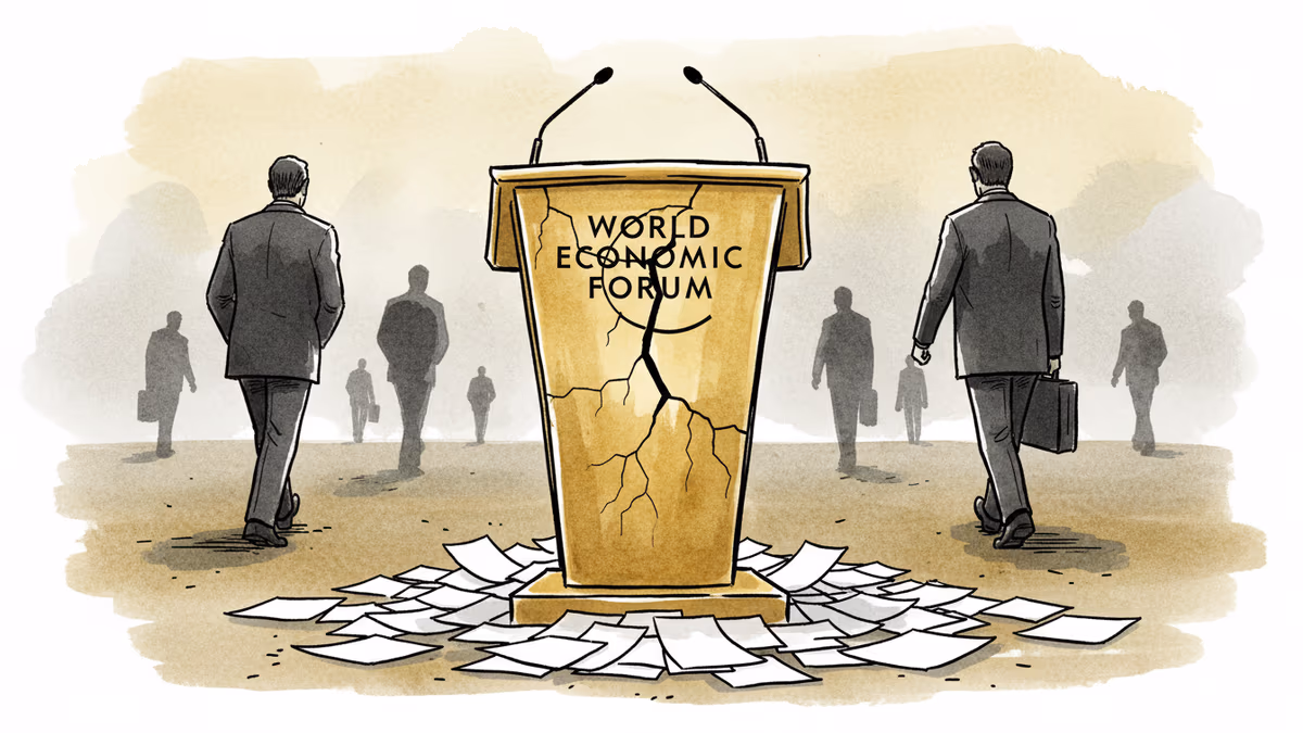 다보스 포럼 수장, 엡스타인 스캔들로 전격 사임