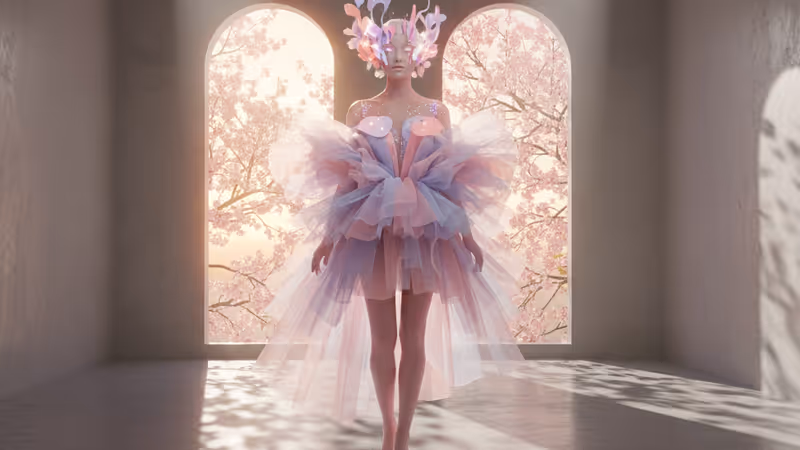 展現極端大膽造型與獨特藝術風格的 DAWN 近照