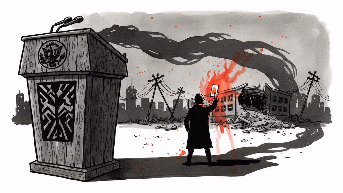 죽음과 불과 분노" — 이란 민간 시설이 불타고 있다