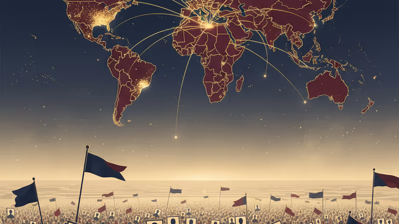 在亞丁街道上揮舞旗幟並抗議組織解散的民眾