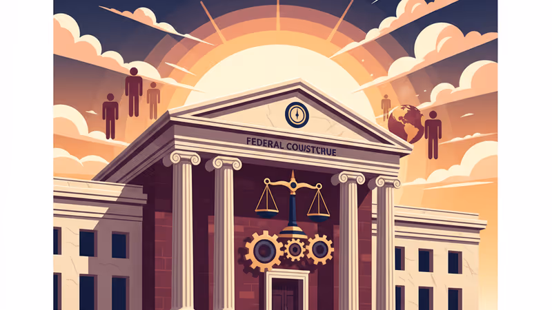 Exterior of a U.S. government building representing the DHS