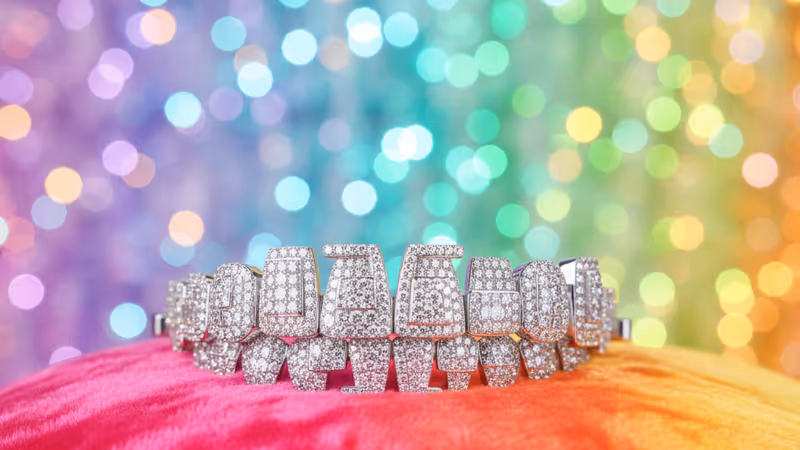 Diamond grillz jewelry and luxury holiday vibes
