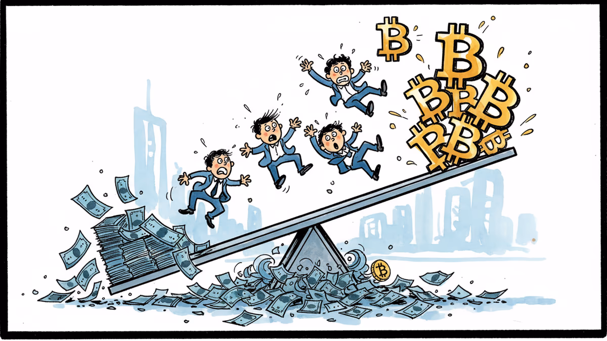 韓股暴跌20%，比特幣衝破7.3萬美元：投機資金大挪移的啟示