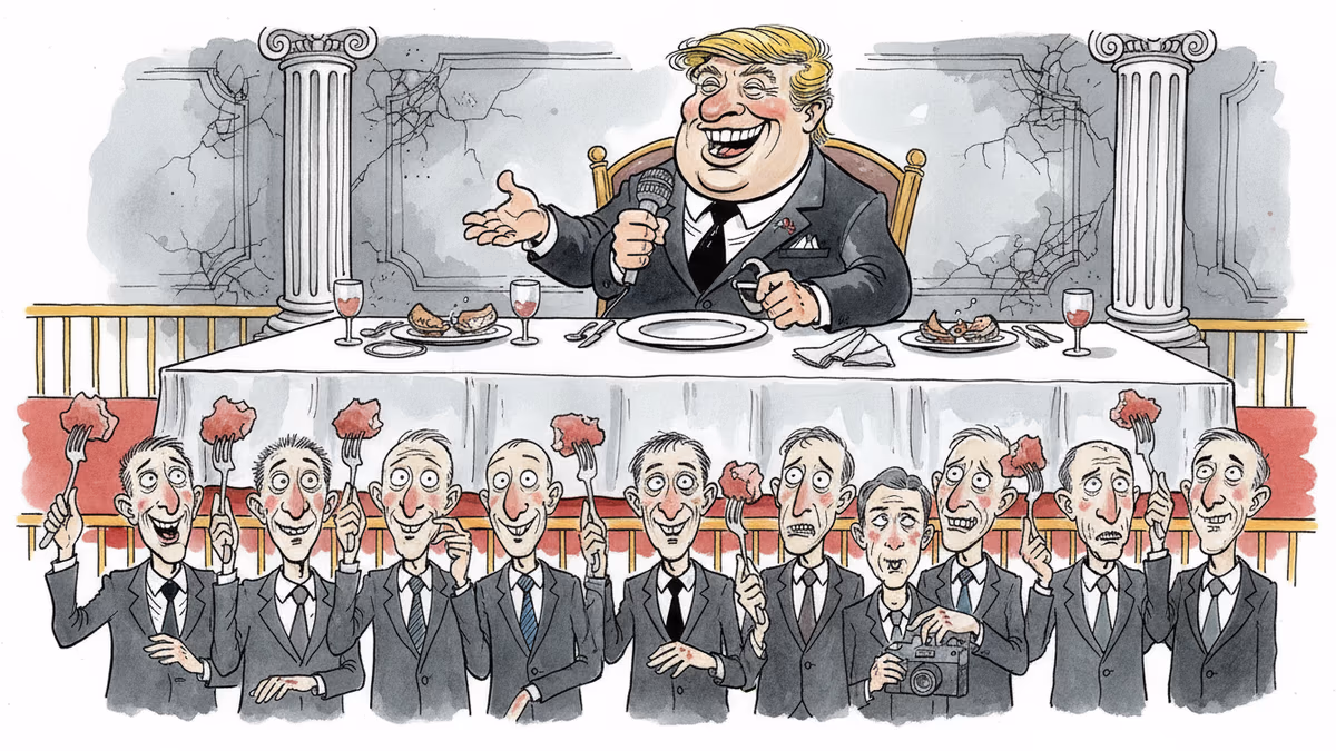 Dinner With the Enemy: What Trump's WHCA Appearance Really Means