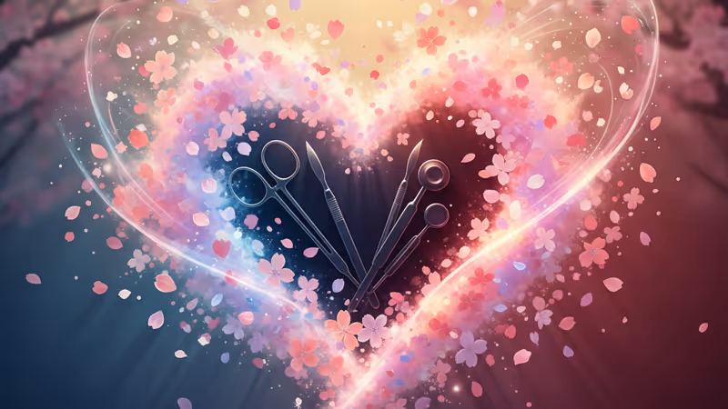 Teaser still of Ryeoun in the Disney+ series Bloody Flower