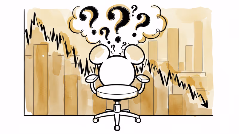 디즈니 주가 하락, 새 CEO 발표에도 '리더십 불안감' 지속