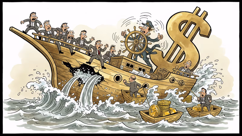 Dollar Hits 4-Year Low as 'Chaotic' Policy Tests Investor Nerves