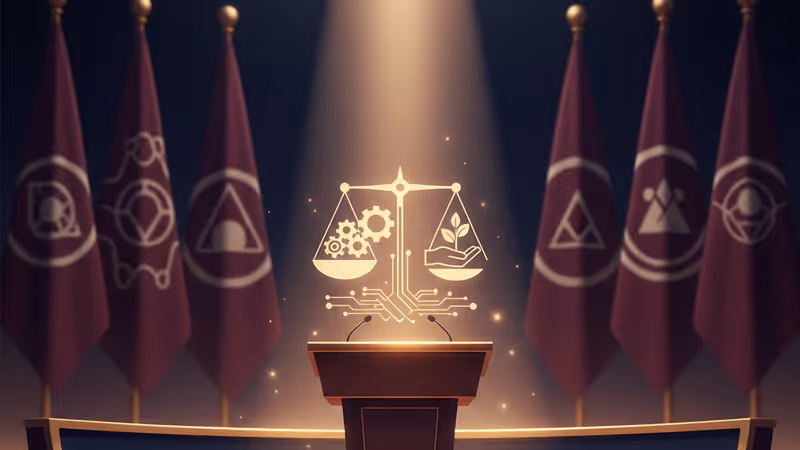 特朗普在國會演說中做出爭議手勢的瞬間