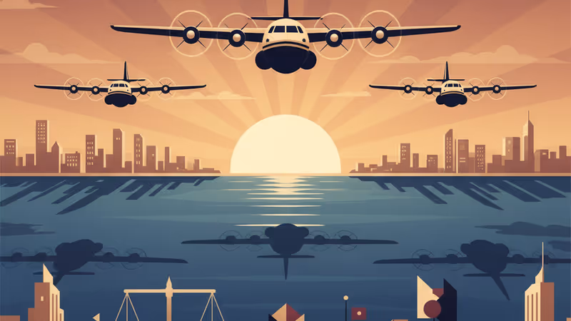 美國對拉丁美洲採取強硬軍事立場的示意圖