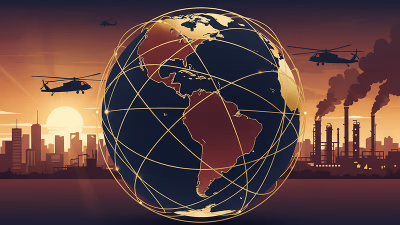 2026年川普軍事介入委內瑞拉與馬杜洛遭捕：美國宣布接管石油命脈