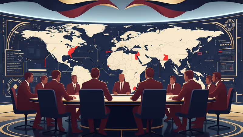 Digital security map highlighting conflict zones in Africa and the Middle East