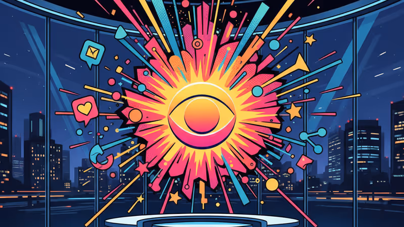 CBS anchor Tony Dokoupil addressing the camera in a news studio.