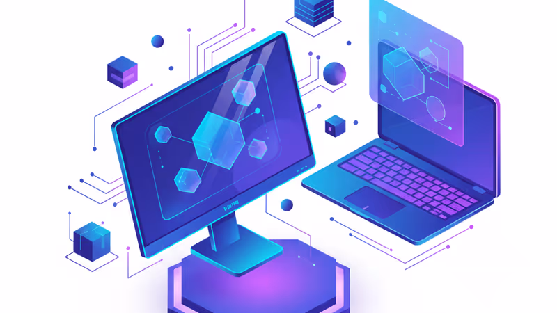 ASUS ZenScreen 攜帶式螢幕放置於咖啡廳桌面上的實景