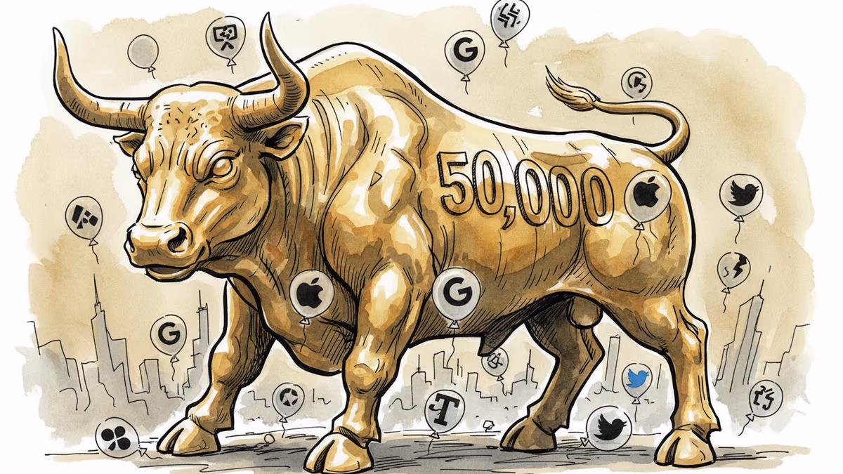 道指破5萬點背後的市場分化與投資者心理