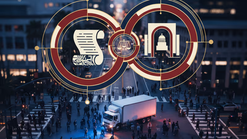 ロサンゼルスでイラン抗議デモにトラック突入、運転手を拘束｜2026年1月の緊迫