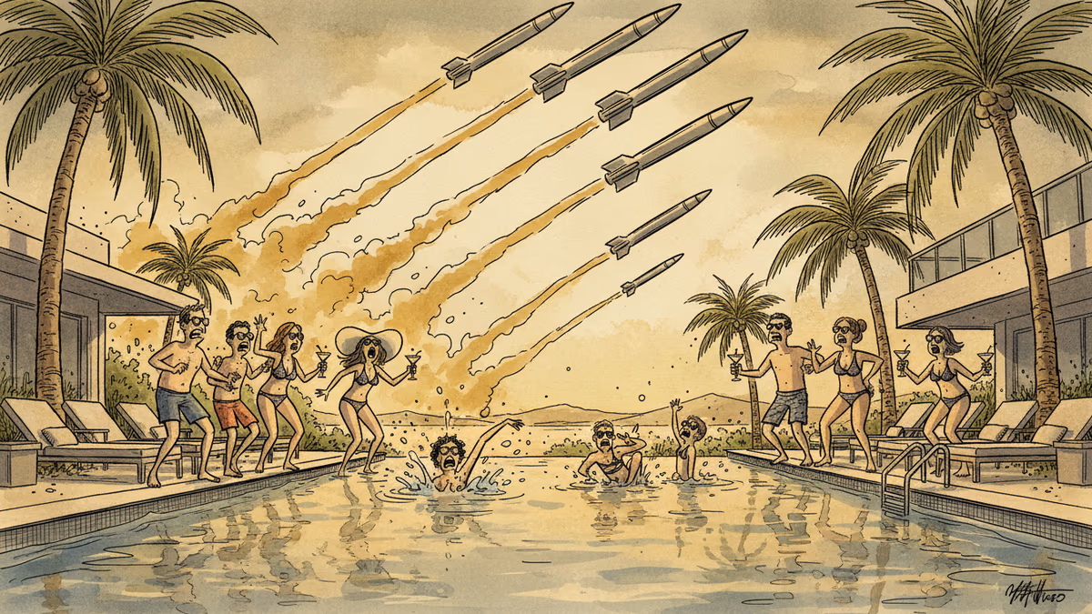 杜拜「避稅天堂」神話破滅？伊朗空襲重創阿聯酋國際形象