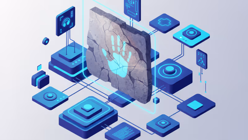 인도네시아 동굴 벽면에 새겨진 고대 손바닥 스텐실