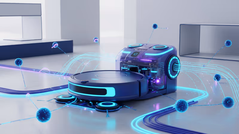 CES 2026에서 공개된 에코백스 디봇 X12 로봇청소기