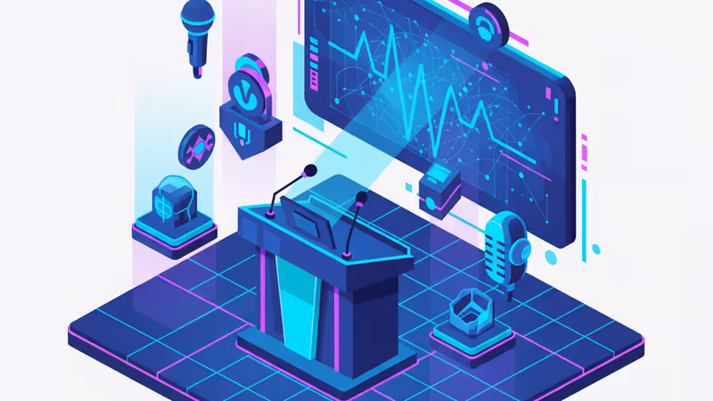 ナショナル・プレス・クラブの演壇とマイクの風景