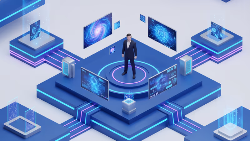 ダボス会議でスピーチを行うイロン・マスク氏のイメージ