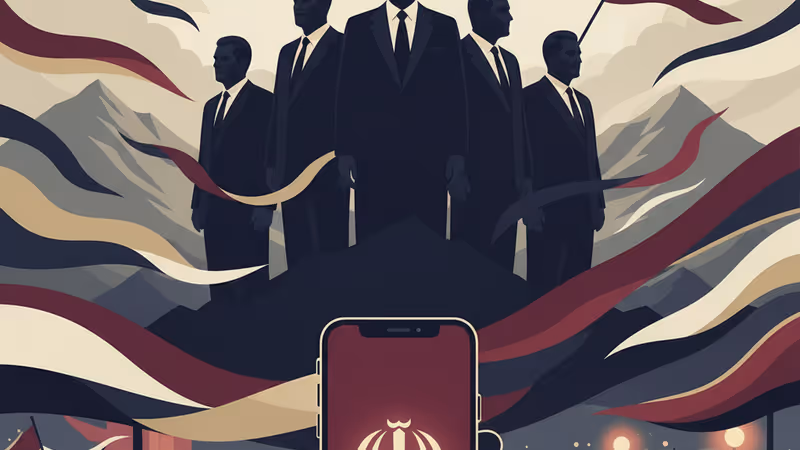 X(旧Twitter)上で変更されたイラン国旗と抗議デモのイメージ