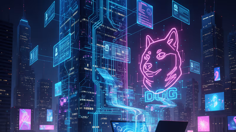 DOGE에 의해 접근된 사회보장 데이터의 디지털 표현