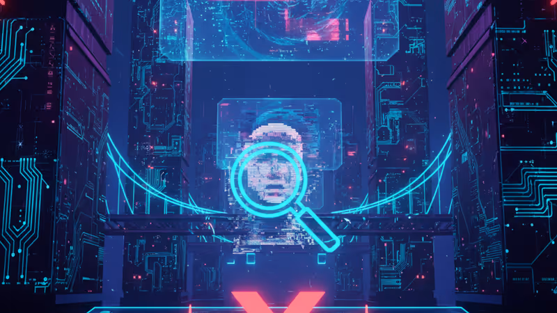 SNSの画面にデジタルな南京錠が重なり、不完全なセキュリティを表現したイメージ