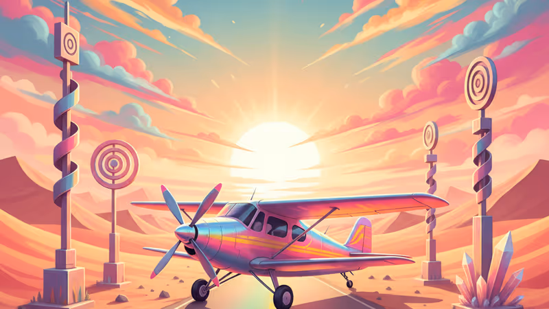 在紅湖保留地公路旁被扣押的飛機