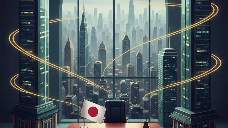 俯瞰重慶市景的日本總領事館空置辦公室