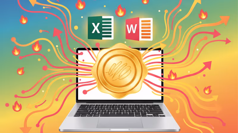 Microsoft Office 2021 終身授權與優惠價格顯示